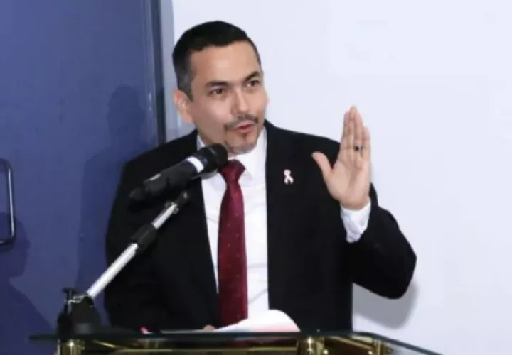 El procurador general de la Nación, Luis Carlos Gómez revelói las cifras durante la presentación del informe de la Iglesia Católica sobre abusos- 