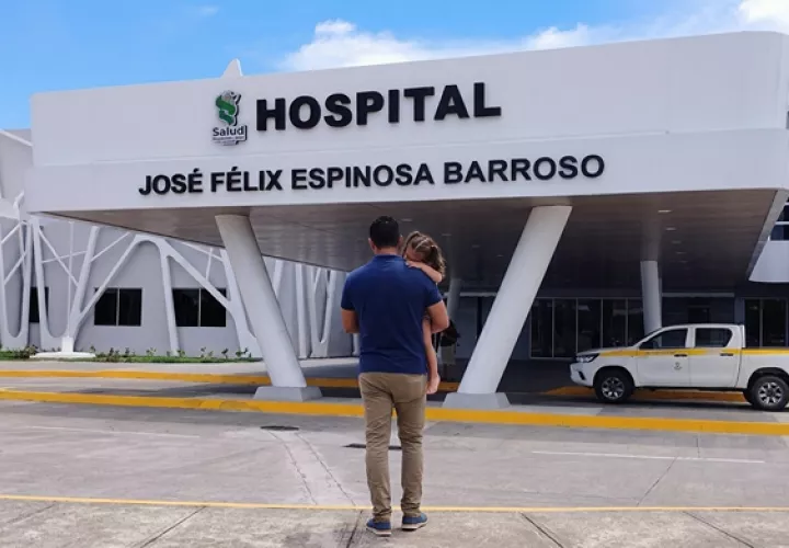 La menor falleció en el hospital de Bugaba. /  Imagen ilustrativa generada con IA