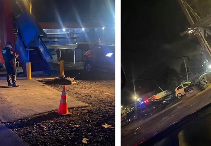 Se presume que el joven intentó evadir las balas, pero no lo logró.  