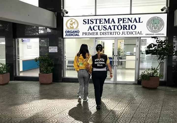 Cinco días después del crimen, la implica se entregó.  /  Imagen generada con IA