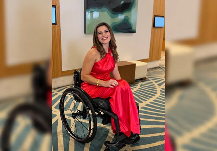 La joven aseguró: Hoy tengo el corazón lleno de emociones difíciles de explicar.  /  Foto tomada de IG fuerzasabrim