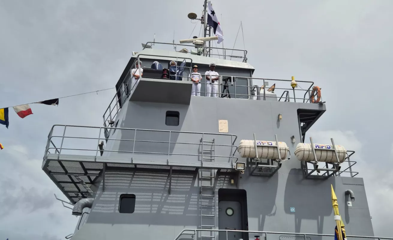 Buque panameño regresa al puerto Colón 2000 tras participar en ejercicios navales UNITAS 2025