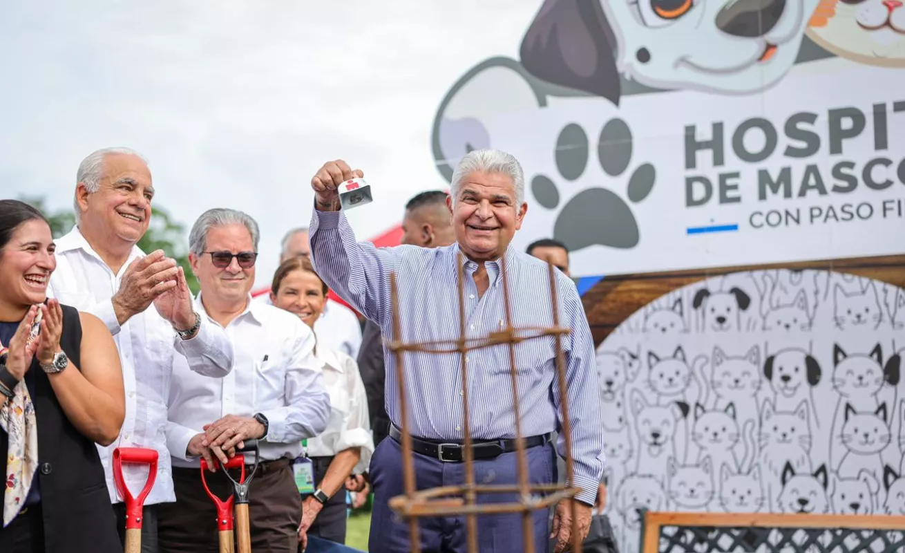 Cámara lista, perros felices y pala en mano. Arranca la obra para los firus