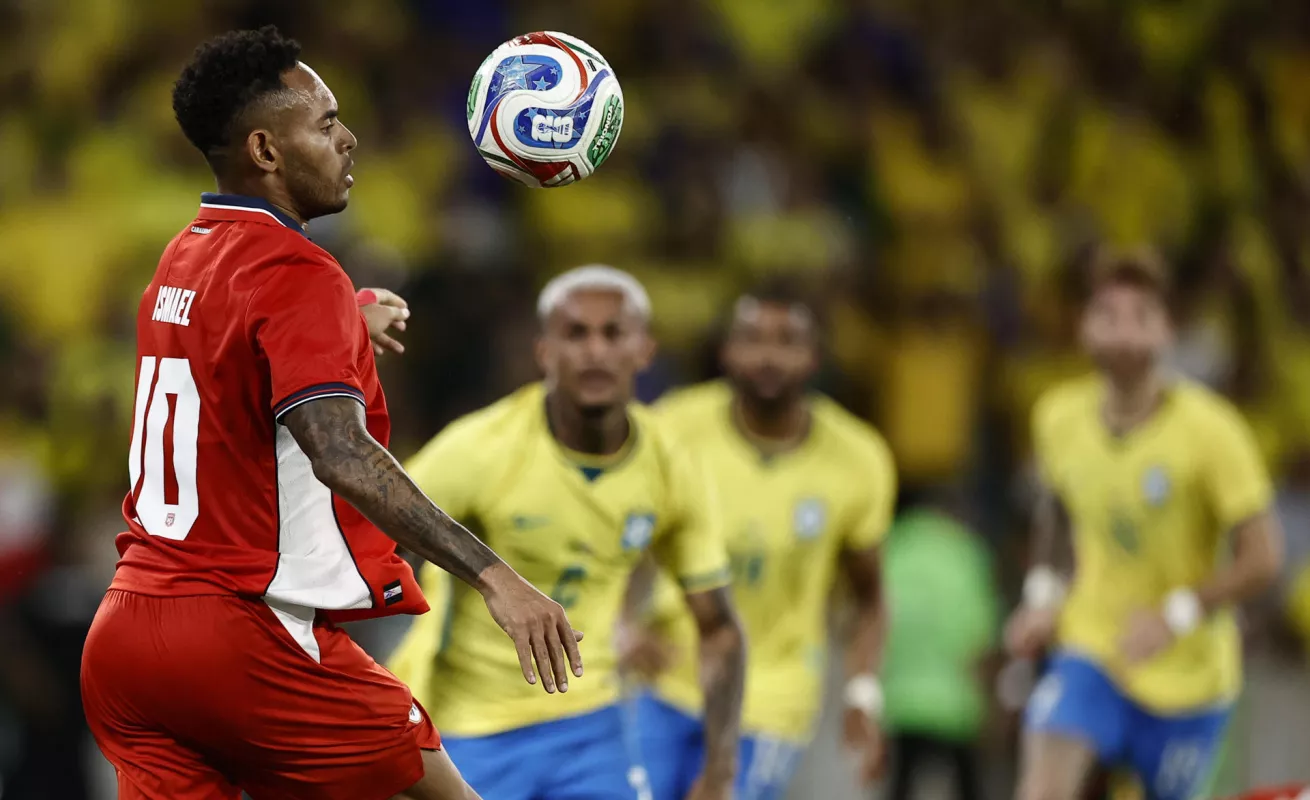 12 fotos que dejó el duelo entre Panamá y Brasil