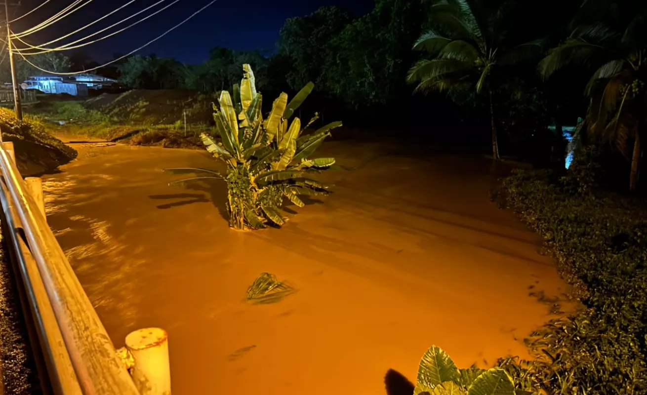 ¡Se ahogan en Almirante! Más de 300 casas bajo el agua