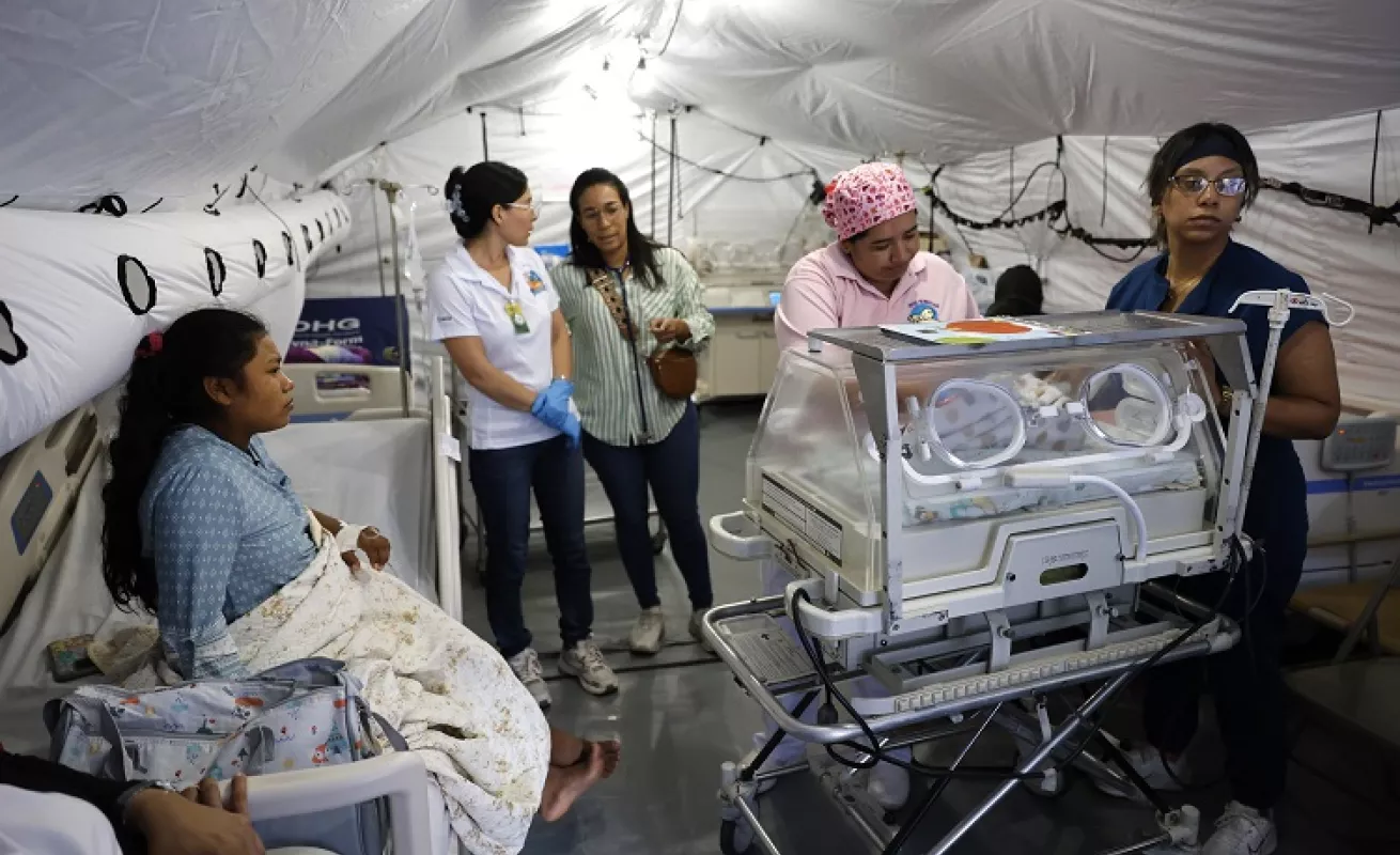 Médicos costarricenses apoyan a madres y bebés en Chitré