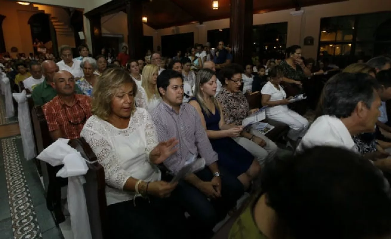 Misa y vigilia de venezolanos en Panamá