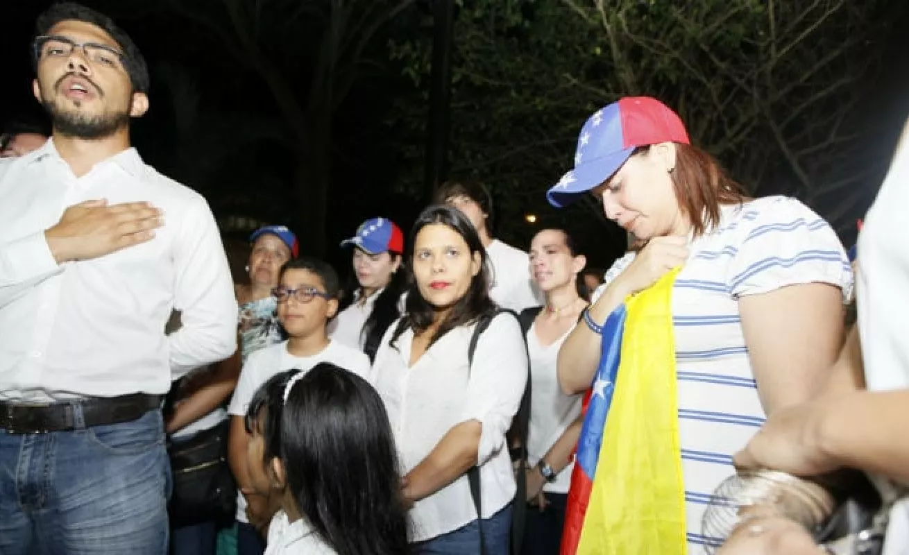 Misa y vigilia de venezolanos en Panamá