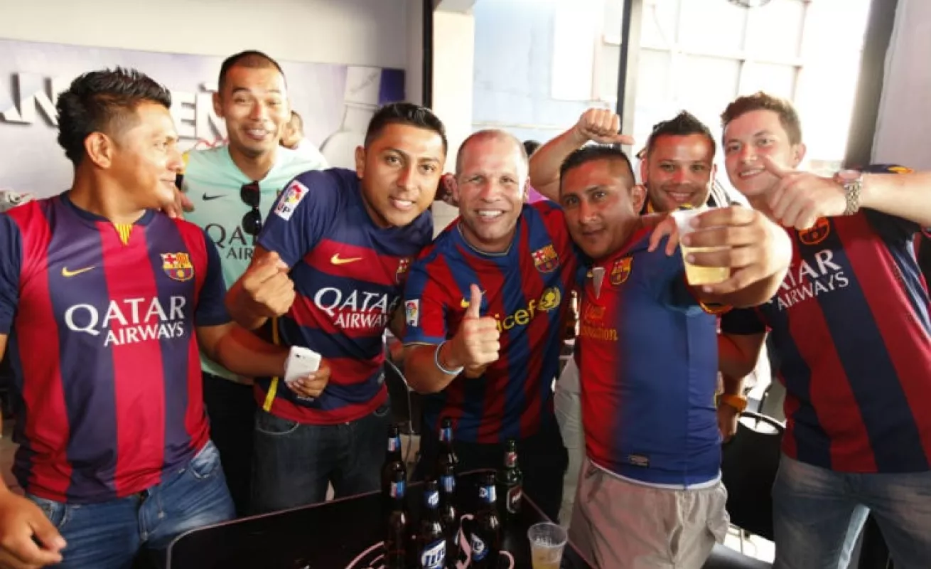 Así se vivió el clásico Barça versus Real Madrid, en Panamá
