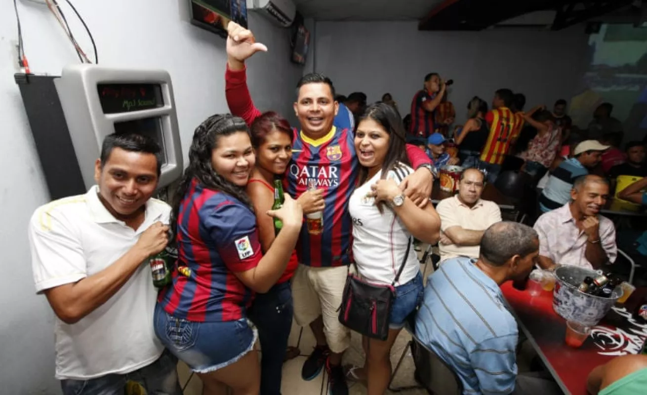 Así se vivió el clásico Barça versus Real Madrid, en Panamá