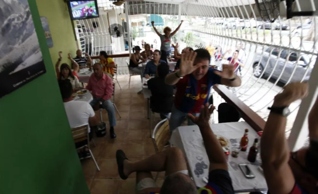 Así se vivió el clásico Barça versus Real Madrid, en Panamá