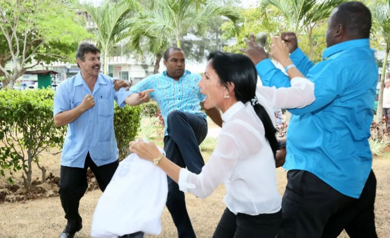 Cubanos marcaron con pleito el preámbulo de la Cumbre