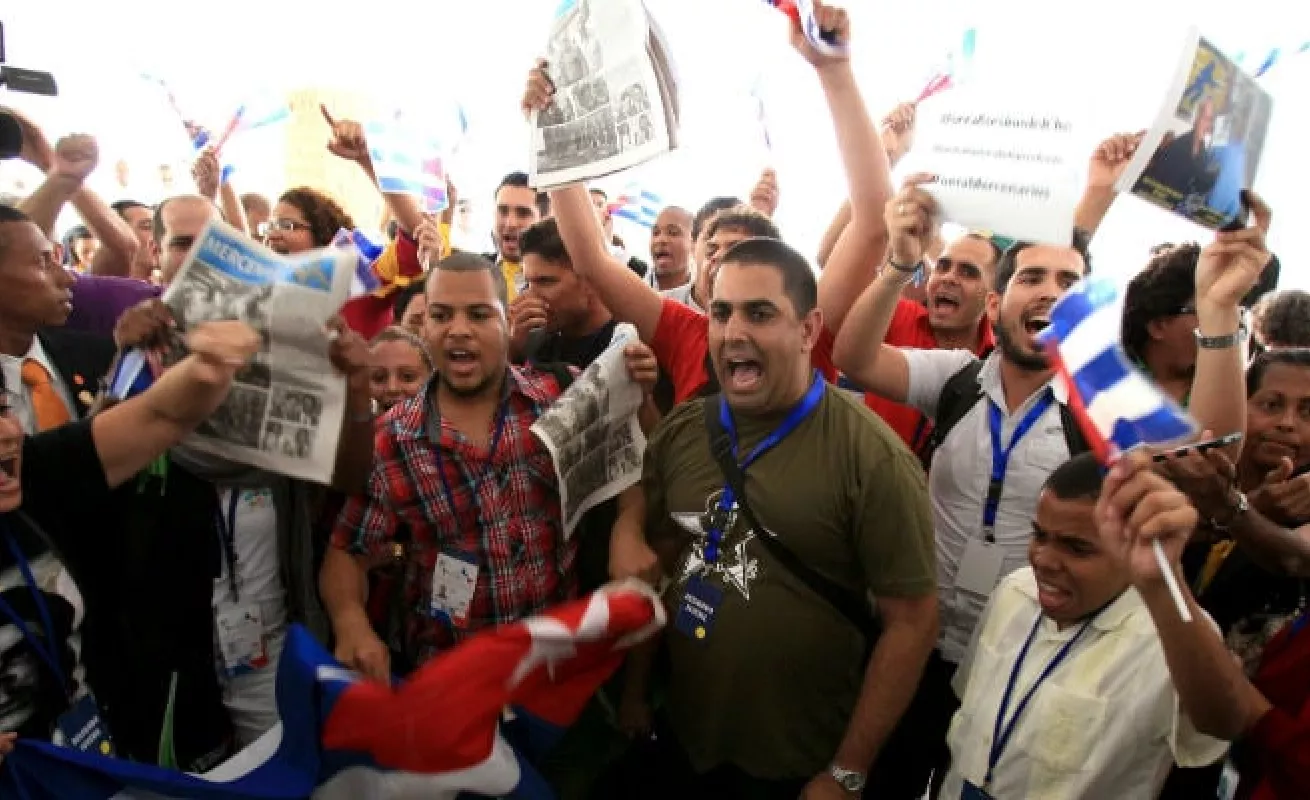 Cubanos marcaron con pleito el preámbulo de la Cumbre