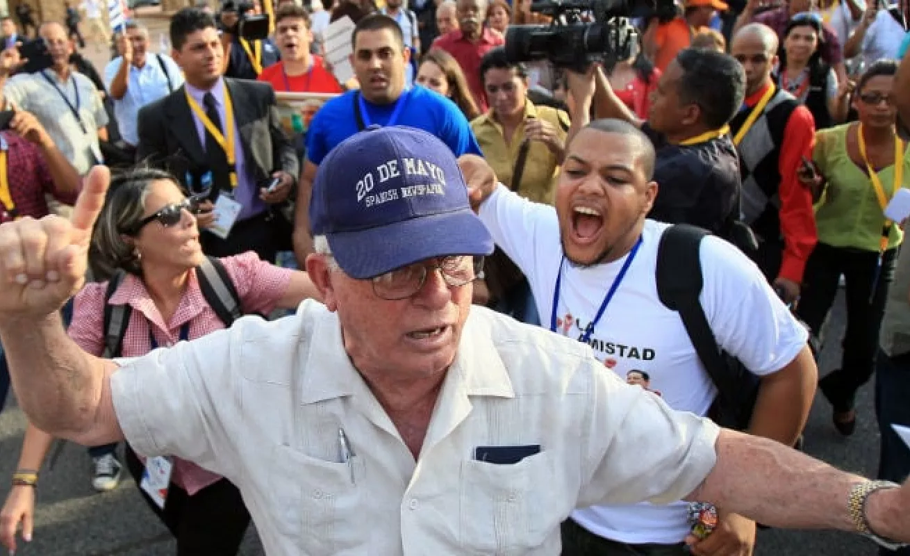 Cubanos marcaron con pleito el preámbulo de la Cumbre