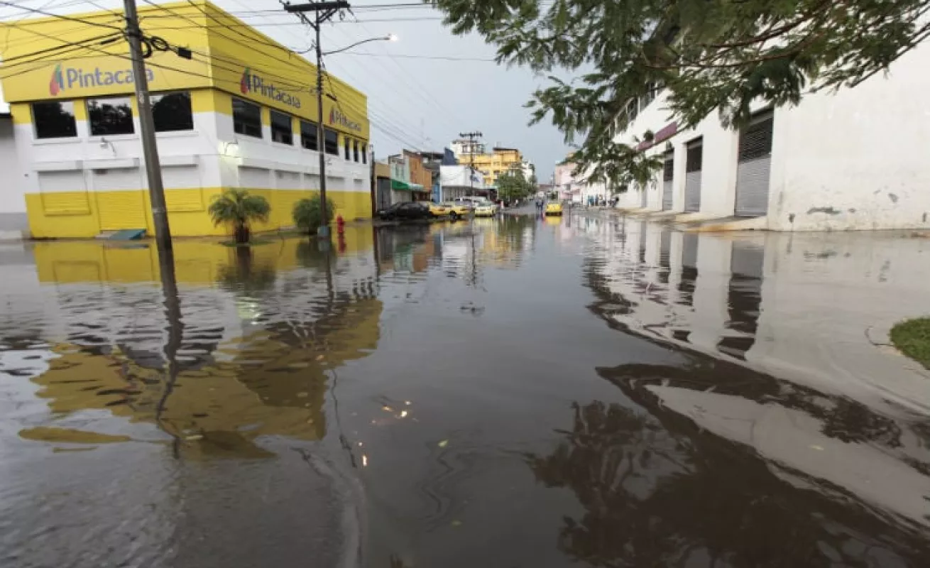 Lluvia que causa estragos 