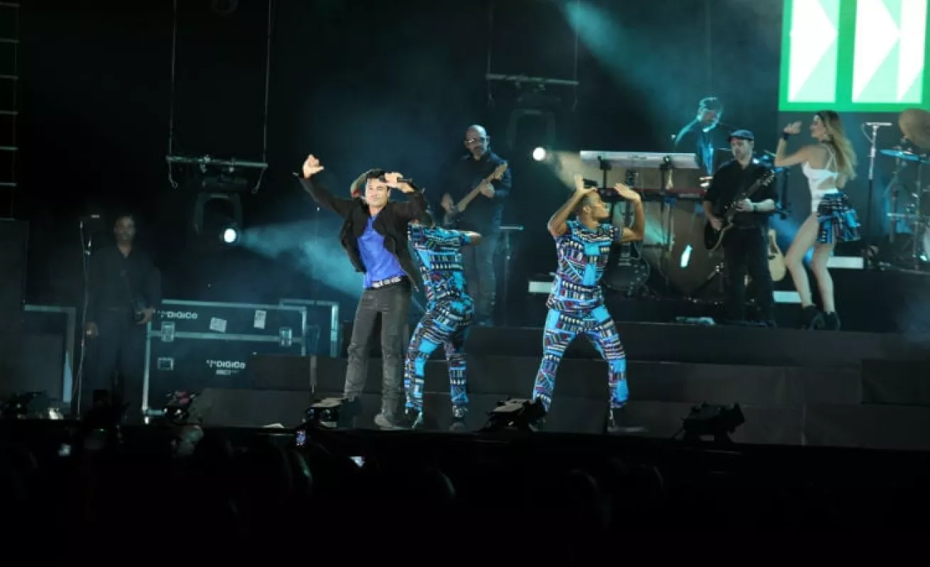 Chayanne pone a vibrar el Figali Convention Center