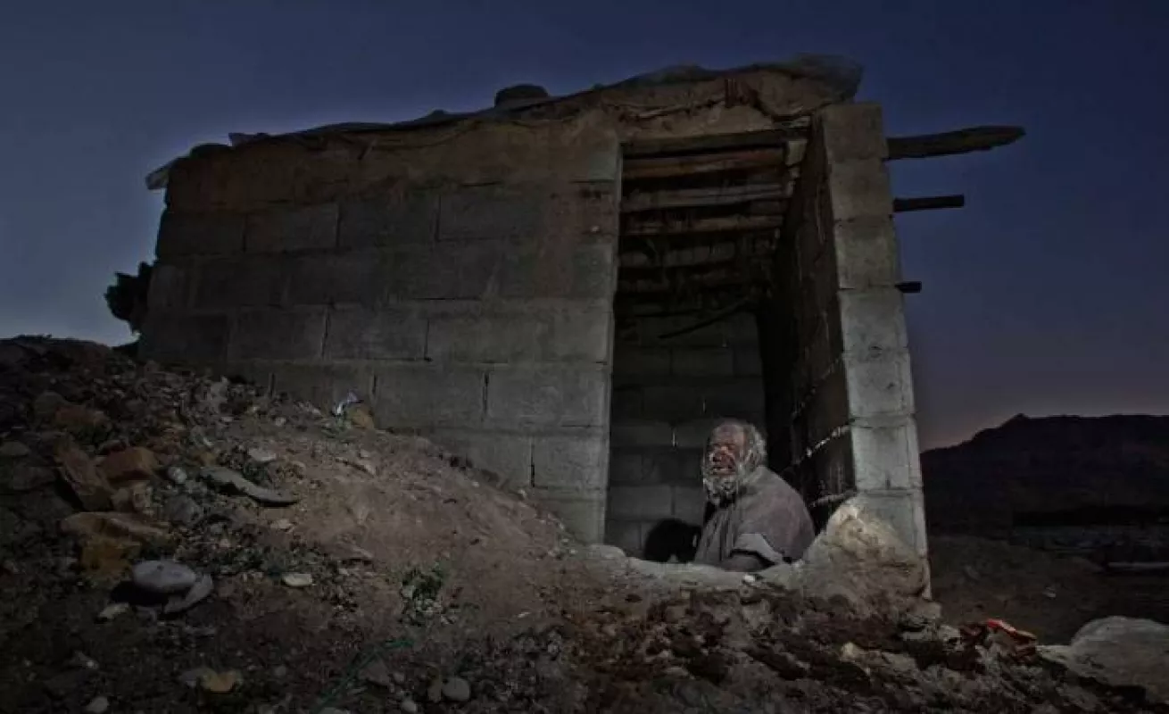 Amoo Hadji, el hombre iraní que lleva 60 años sin bañarse