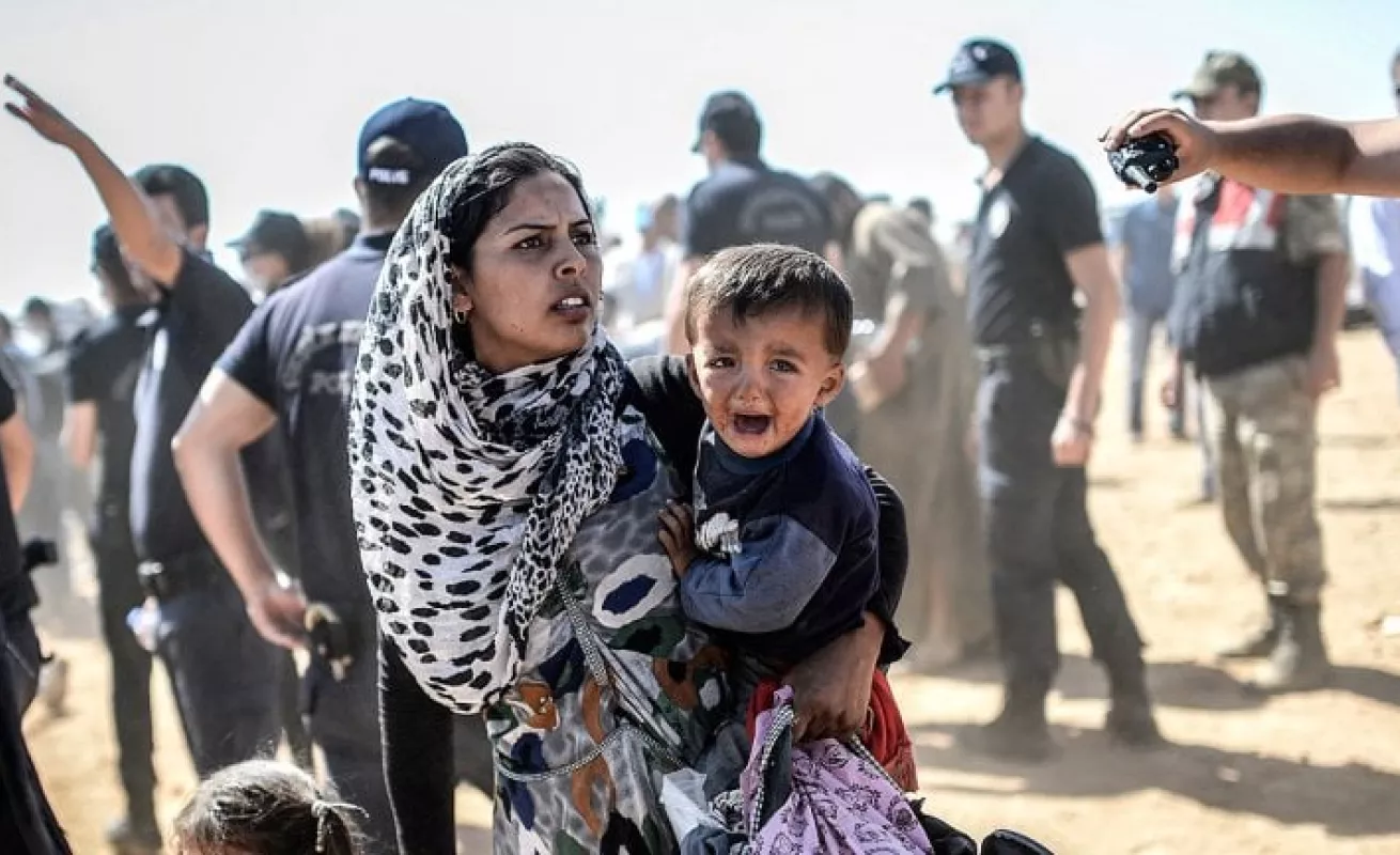 Los refugiados de la Guerra Civil Siria 