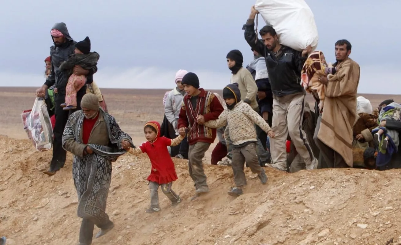 Los refugiados de la Guerra Civil Siria 