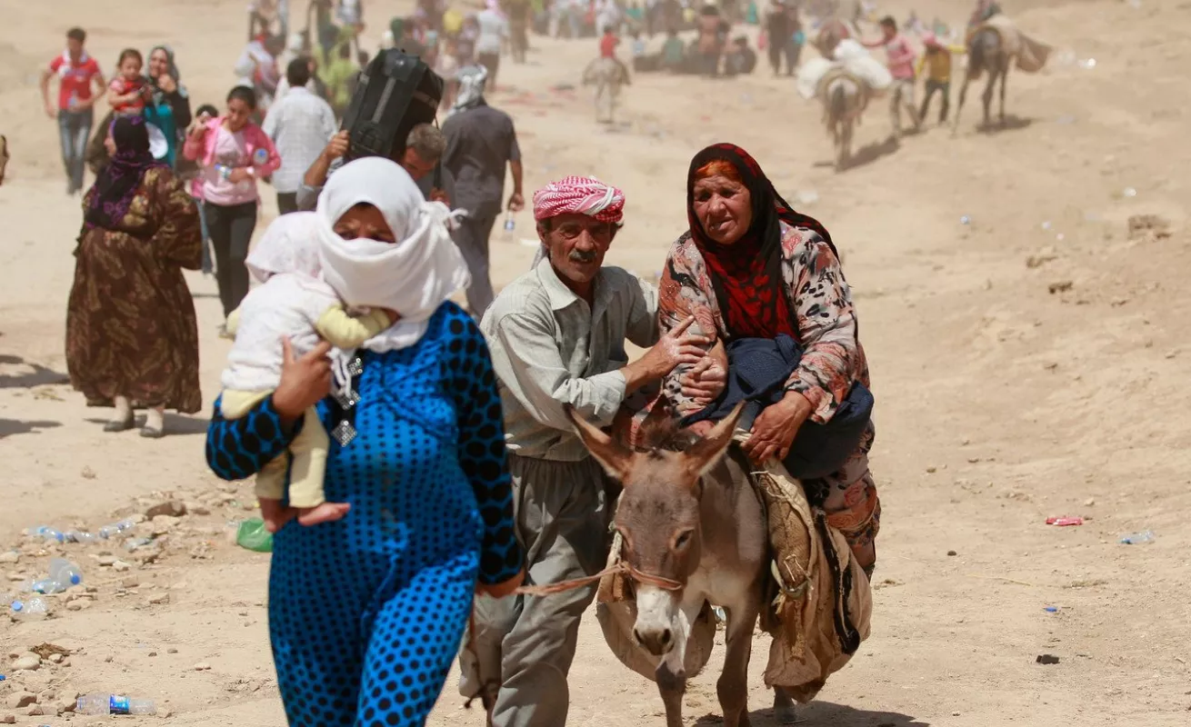 Los refugiados de la Guerra Civil Siria 