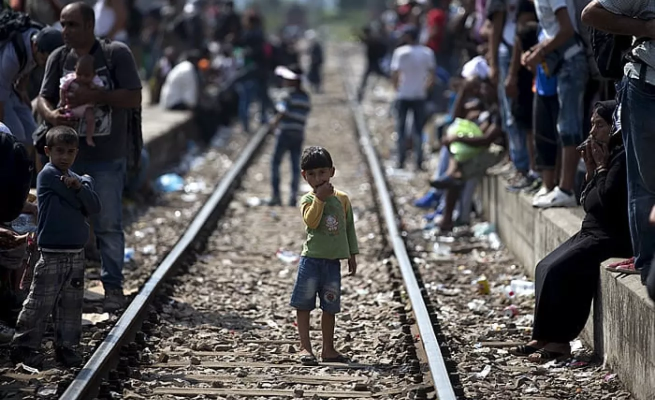 Los refugiados de la Guerra Civil Siria 