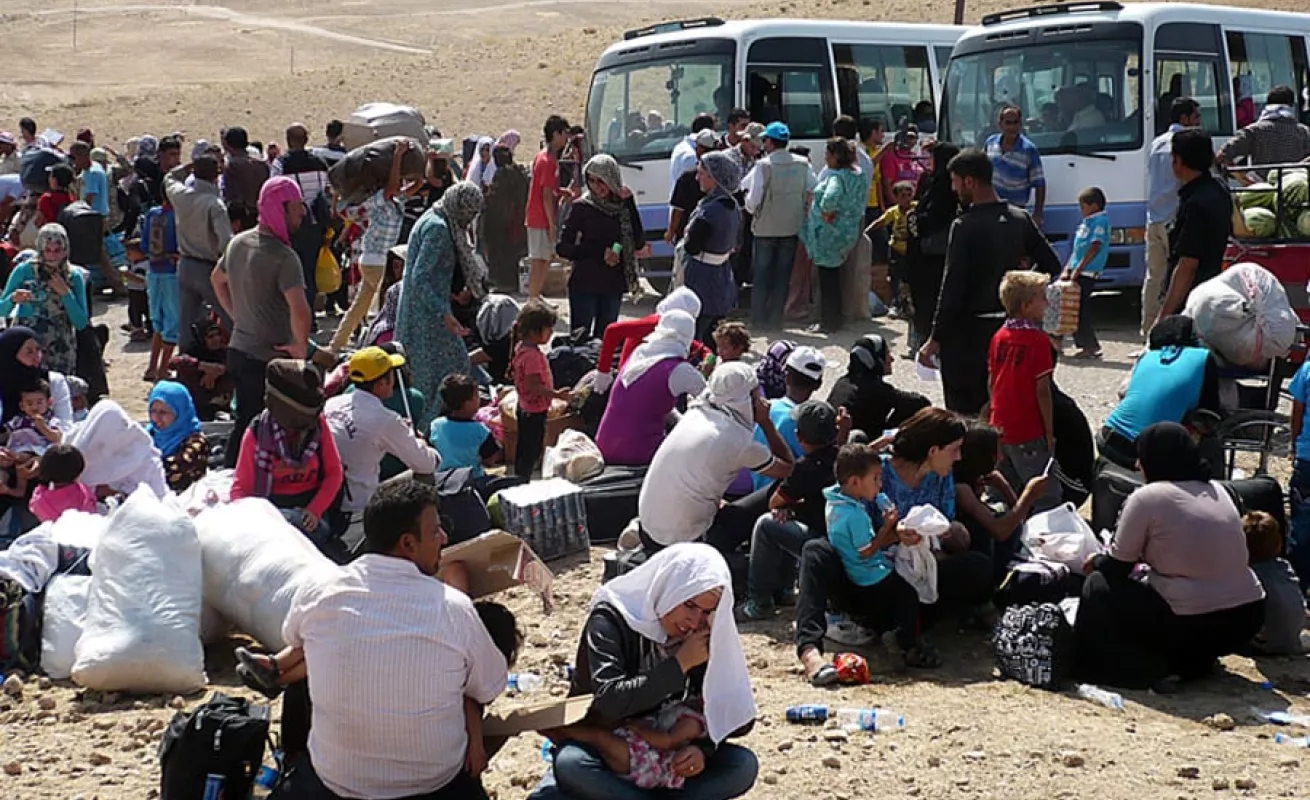 Los refugiados de la Guerra Civil Siria 