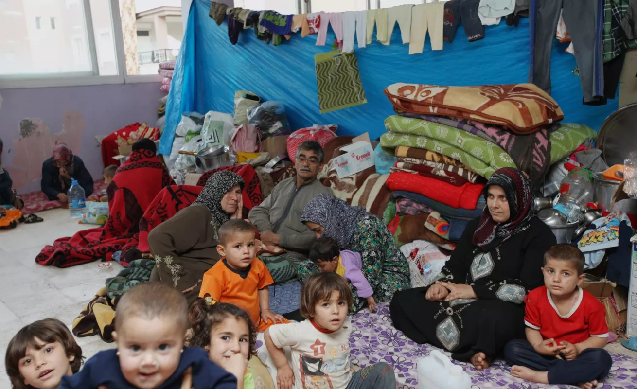 Los refugiados de la Guerra Civil Siria 