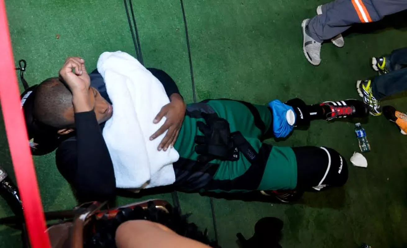 Noche de lesionados en Calle 7 VIP