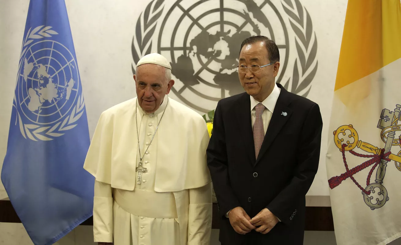 El papa Francisco en New York