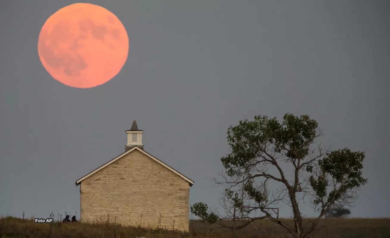 Súper luna de sangre
