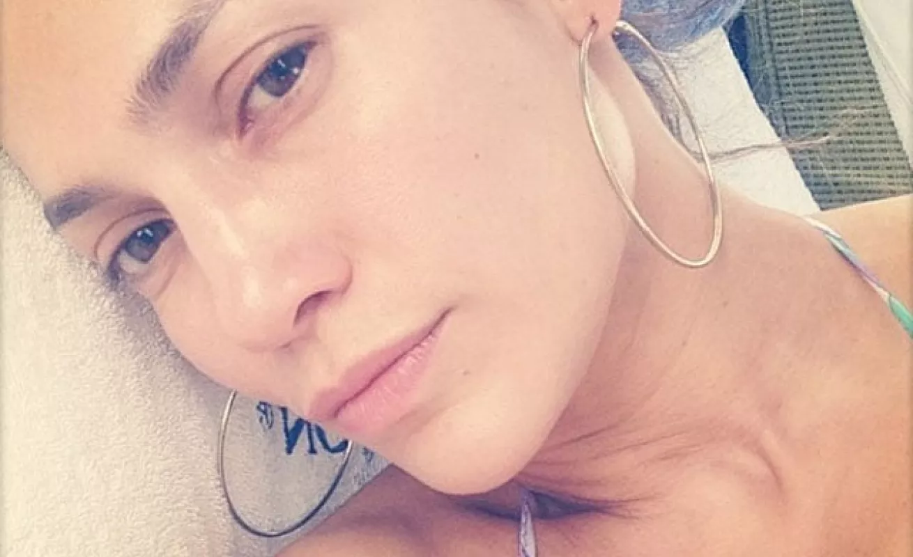 Redes sociales: Famosas sin maquillaje