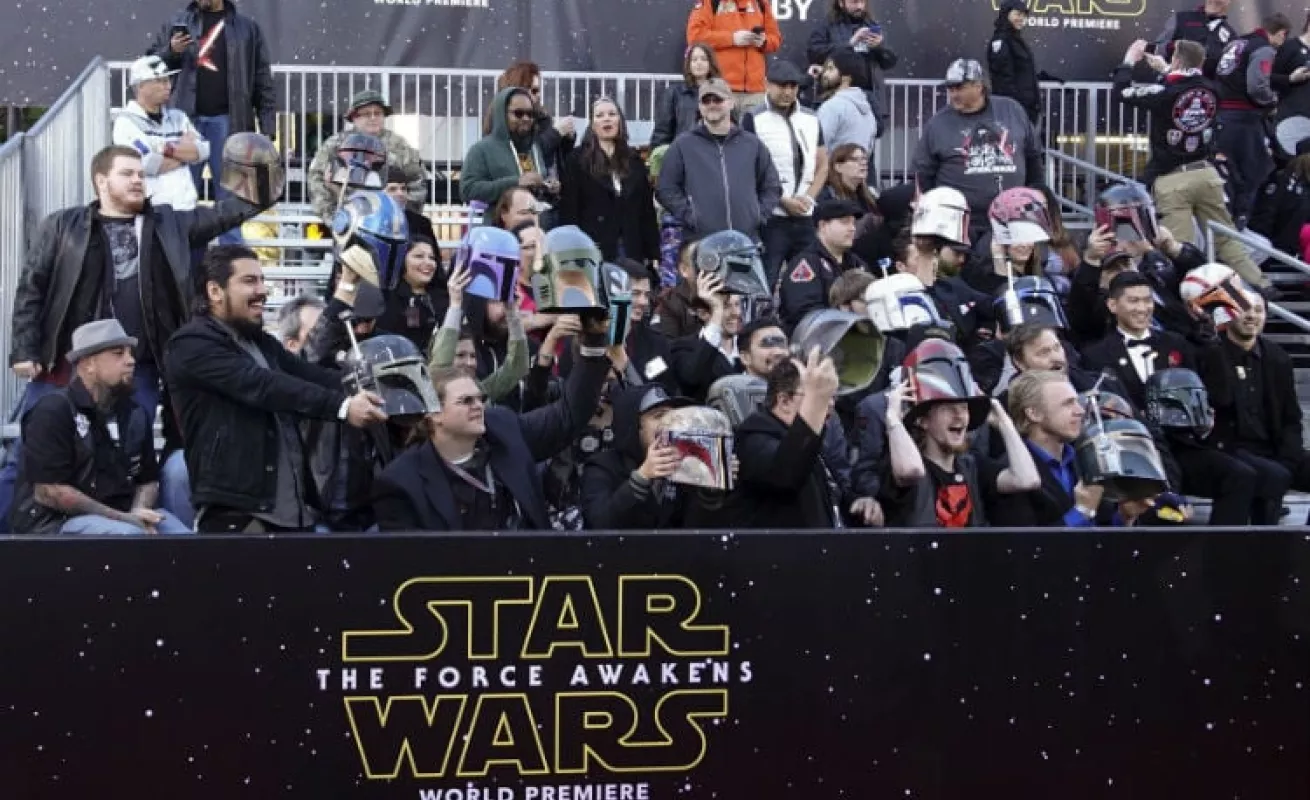 Alfombra roja del estreno de 'Star Wars'