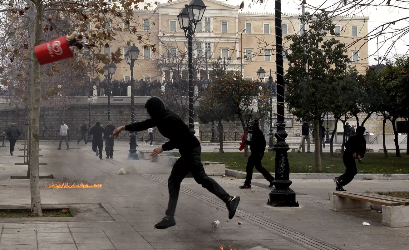 Grecia en contra de la reforma de las pensiones 