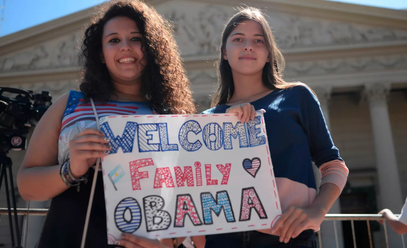 Obama visita a Macri