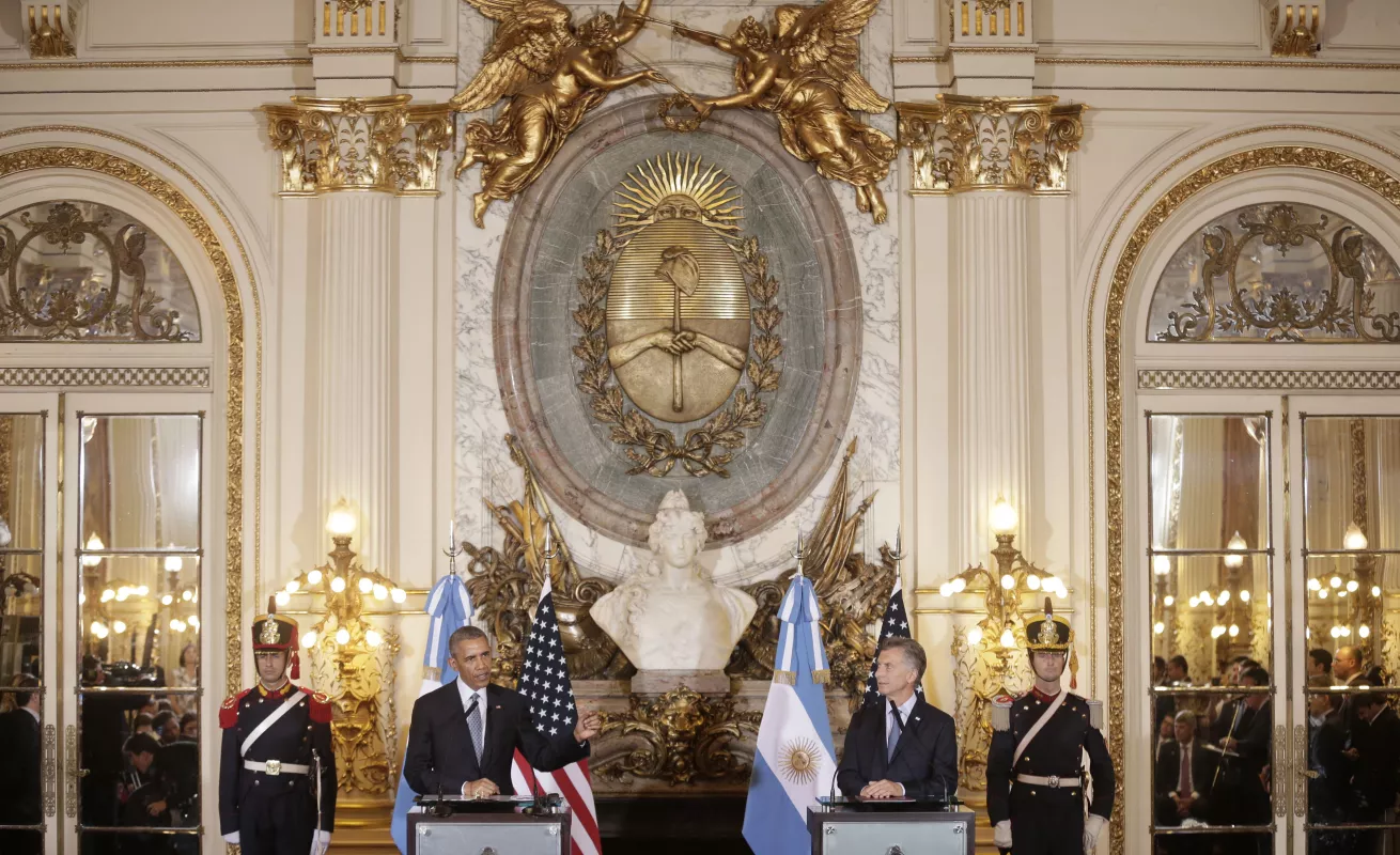 Obama visita a Macri
