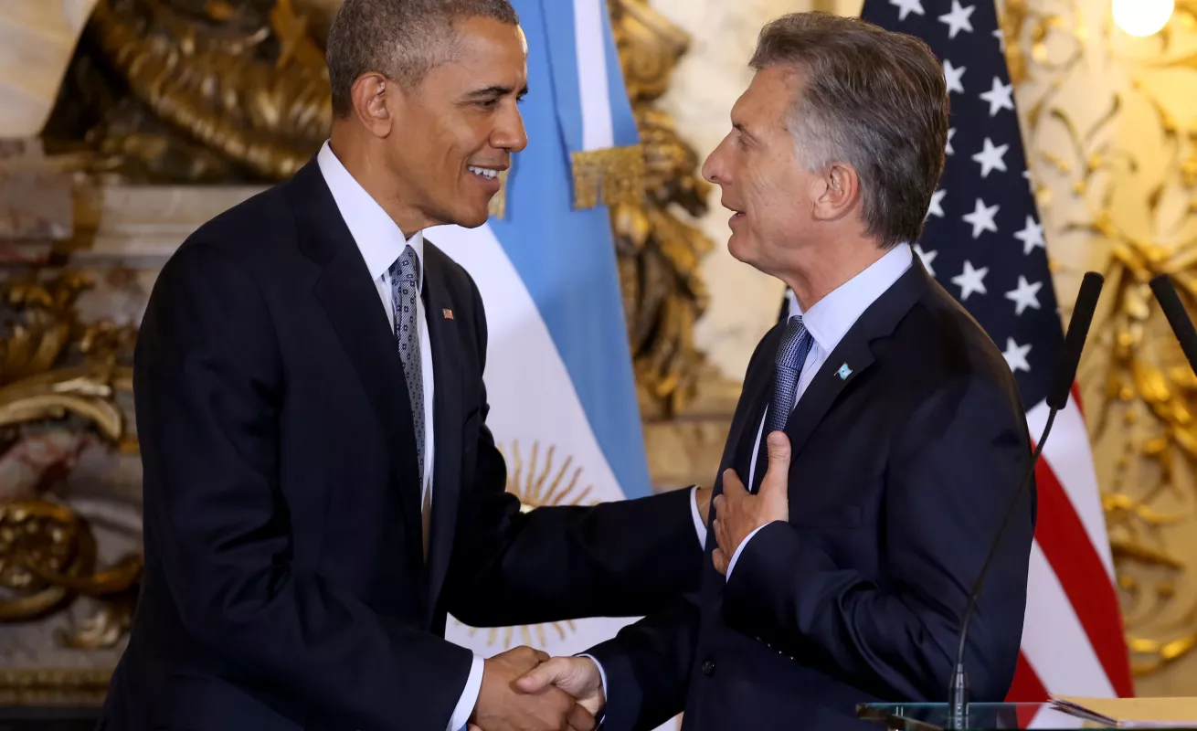 Obama visita a Macri