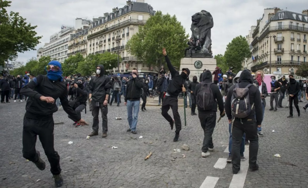 Disturbios en la nueva jornada de protestas en Francia