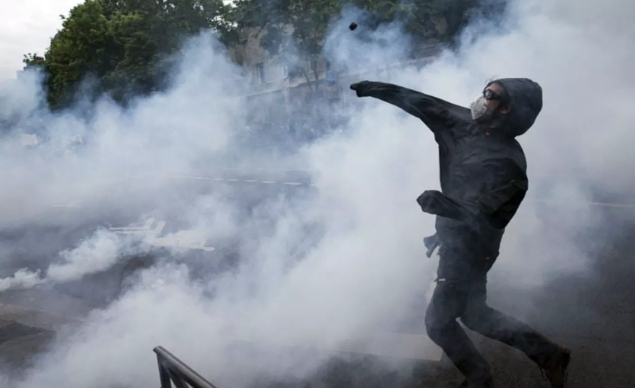 Disturbios en la nueva jornada de protestas en Francia