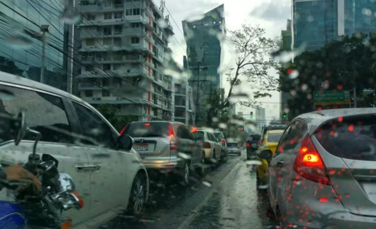 Hermosas imágenes de un día lluvioso en Panamá