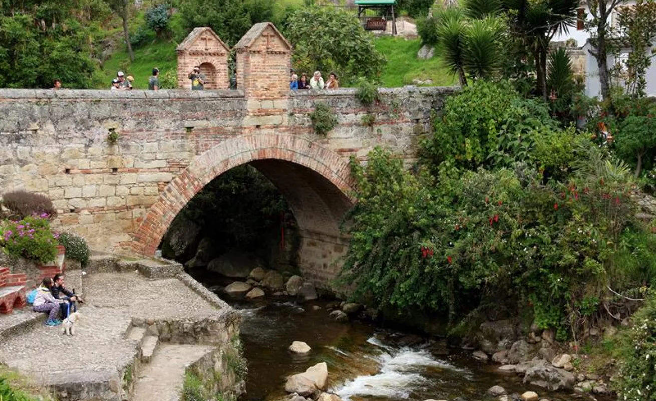 Pueblo colonial colombiano
