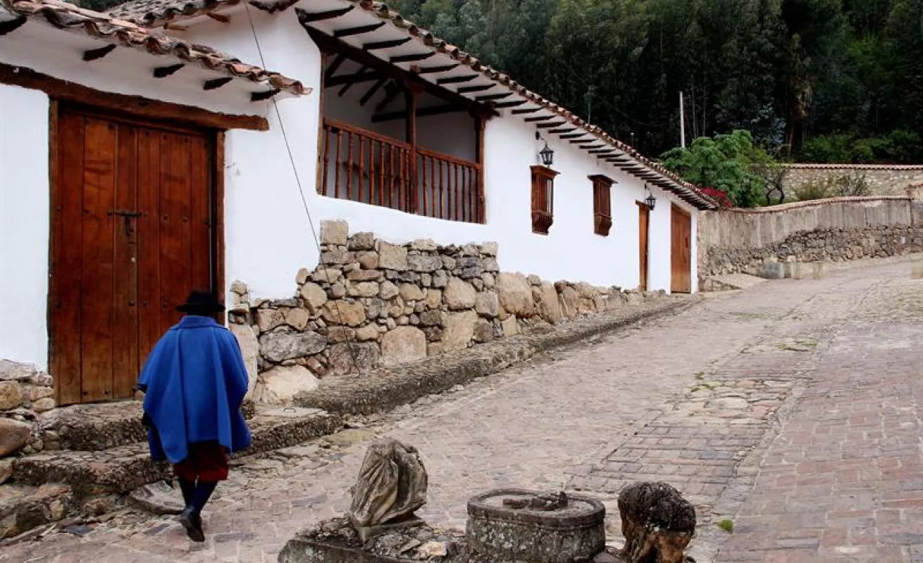 Pueblo colonial colombiano