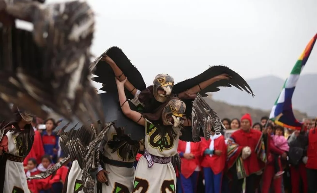 Fiesta del sol en Perú