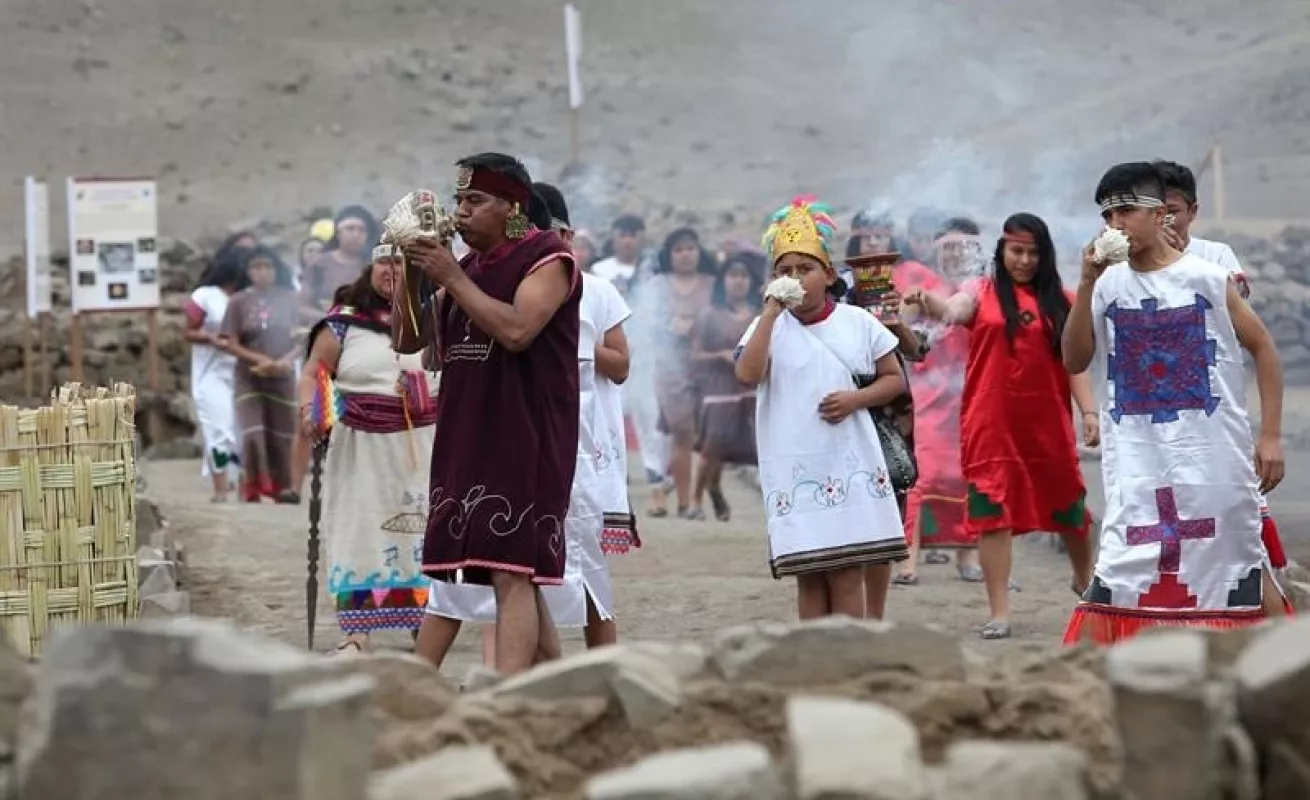 Fiesta del sol en Perú