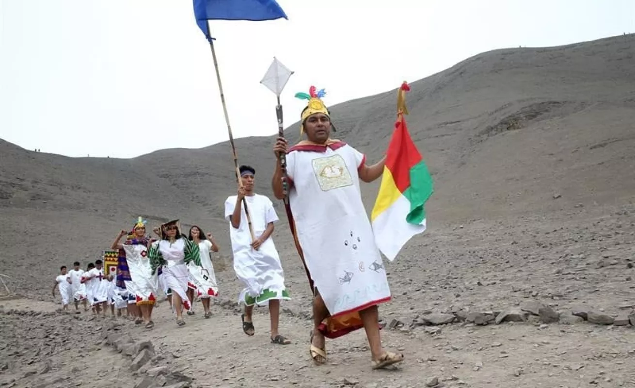 Fiesta del sol en Perú