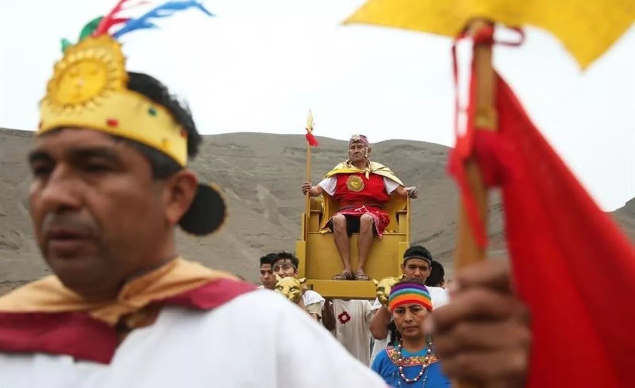 Fiesta del sol en Perú
