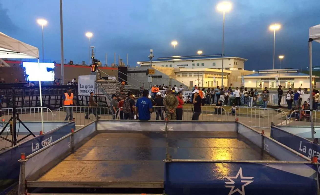 Fiesta en Agua Clara inició temprano