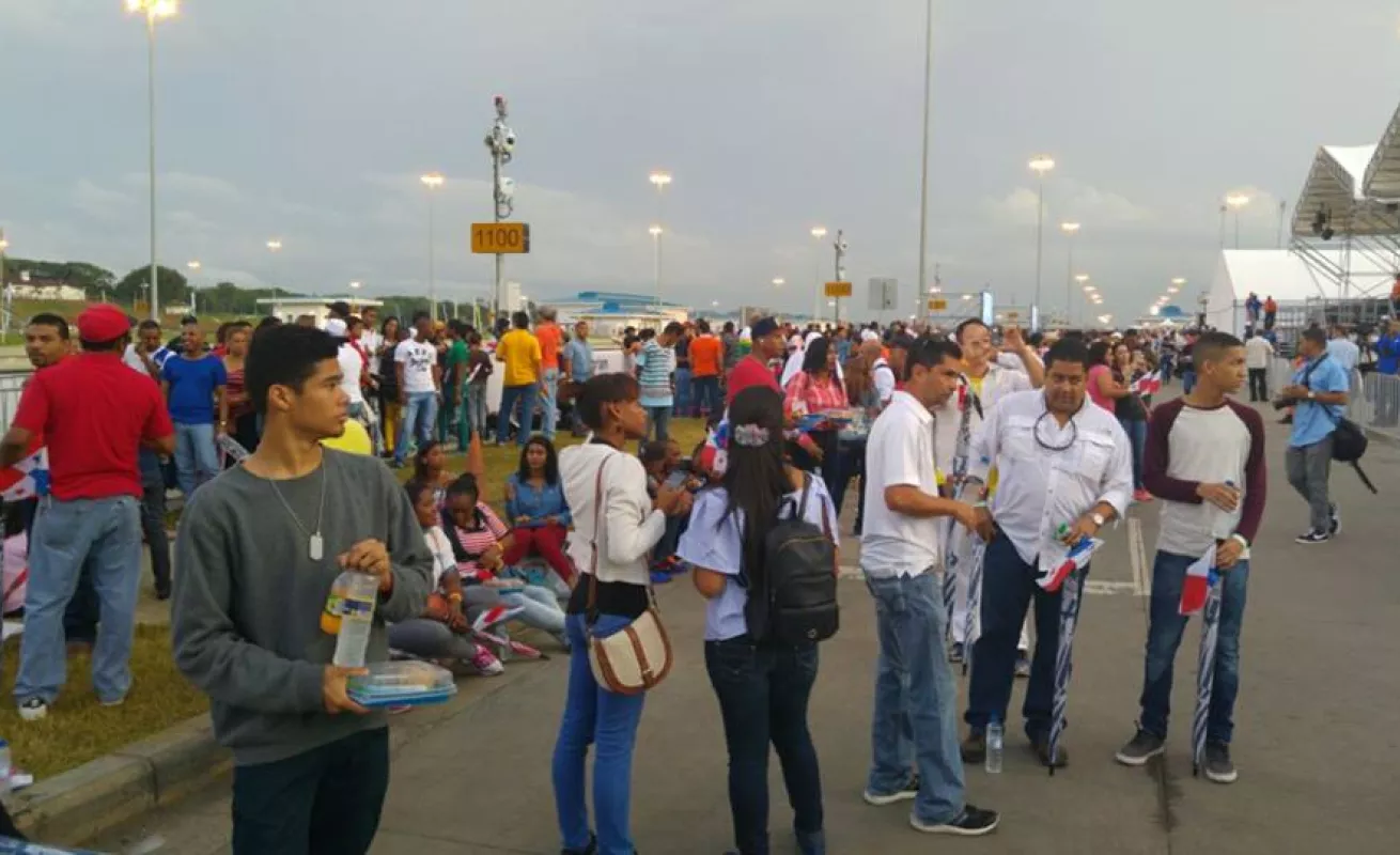 Fiesta en Agua Clara inició temprano