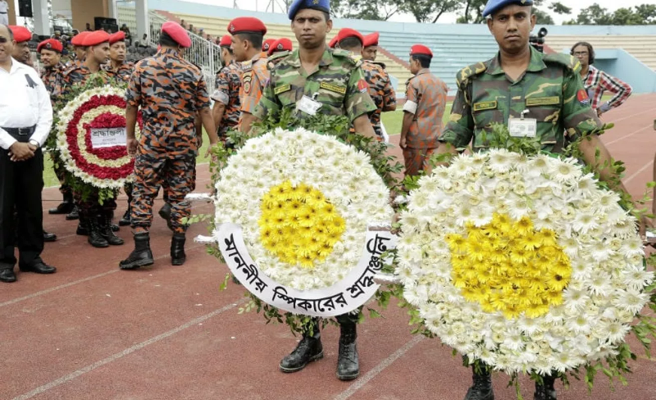 Bangladesh recuerda a sus muertos 