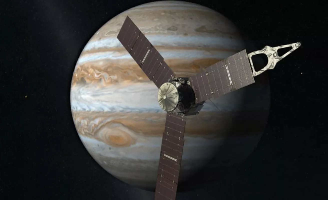 Juno viaja hacia Júpiter