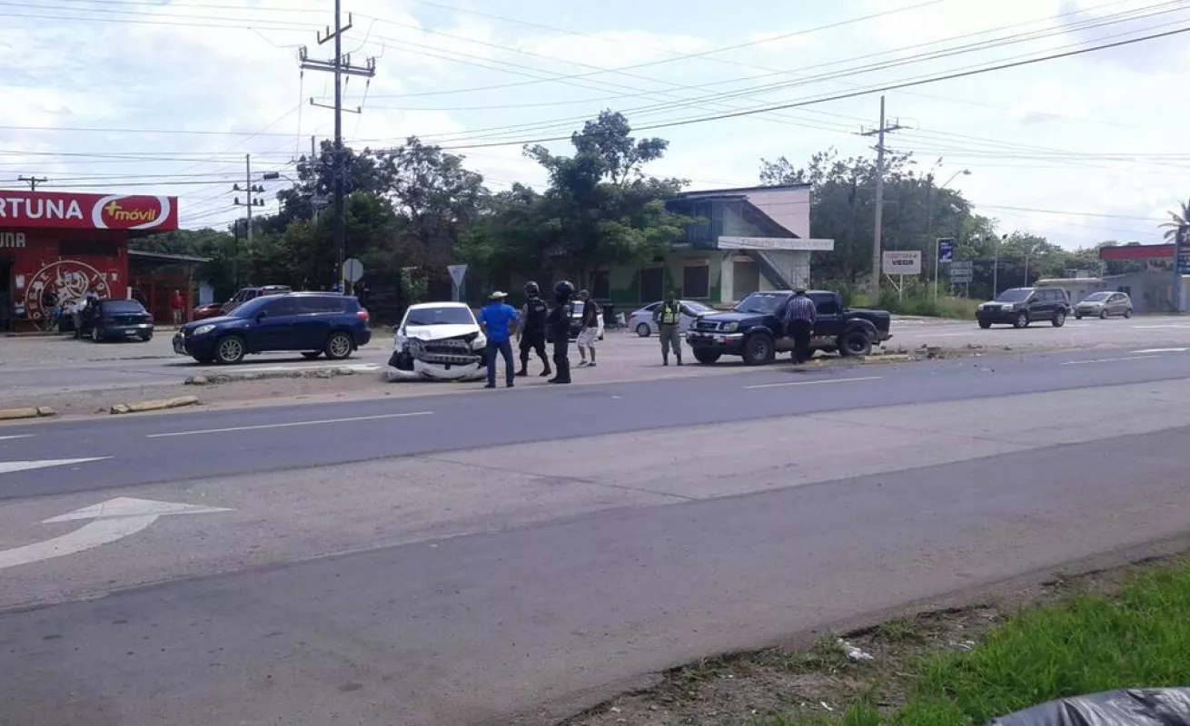 Colisión en Río Grande
